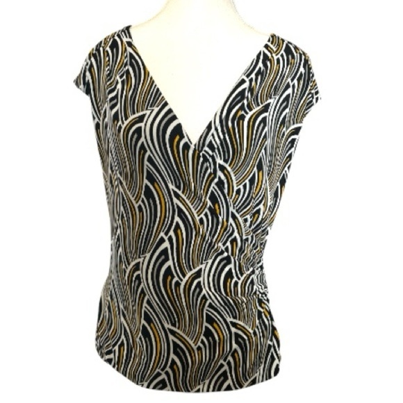 White House Black Market Tops - White House Black Market Surplice Top Size Medium